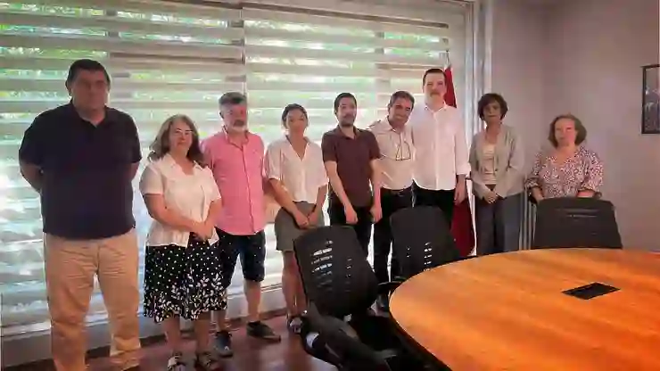 Toplu sözleşme görüşmeleri öncesinde KESK’ten Erkan Baş’a ziyaret