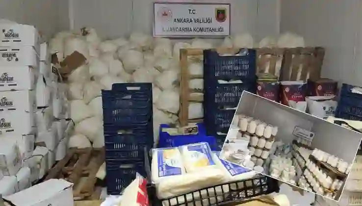 Başkentte halk sağlığını tehdit eden 12 milyon TL’lik ürün ele geçirildi