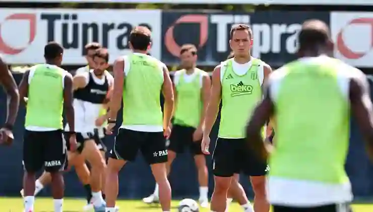 Beşiktaş, St. Patrick’s maçı hazırlıklarını sürdürdü