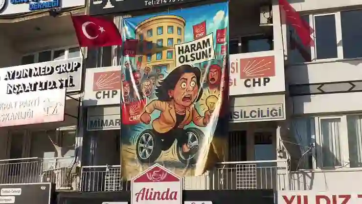 CHP Aydın İl Gençlik Kolları başkanı hakkında ‘Çerçioğlu pankartı’ soruşturması