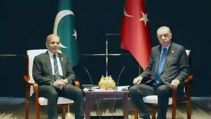 Cumhurbaşkanı Erdoğan Pakistan Başbakanı Şerif ile görüştü