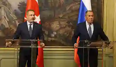 Dışişleri Bakanı Fidan, Rusya Dışişleri Bakanı Lavrov ile görüştü