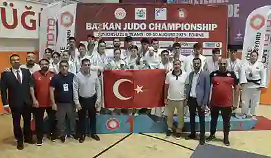Edirne’de düzenlenen 21. Yaş Altı Balkan Judo Şampiyonası sona erdi