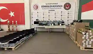 Edirne’de gümrükte kaçakçılık operasyonu: 1 şüpheli tuuklandı