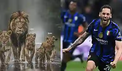 Hakan Çalhanoğlu, “aslan ailesi” paylaştı; Inter Başkanı Marotta, “karar vermesi gerek” dedi