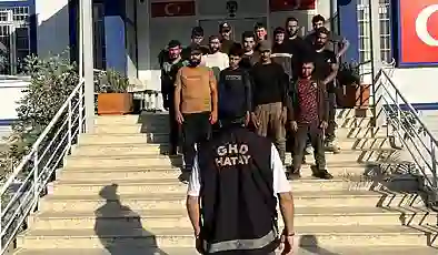 Hatay’da düzensiz göçmenler yakalandı