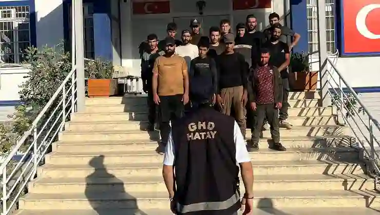 Hatay’da düzensiz göçmenler yakalandı