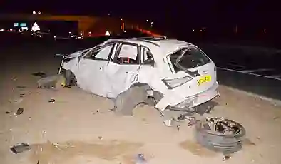 İngiltere’den gelen gurbetçi aile kaza yaptı: 2 ölü, 3 yaralı