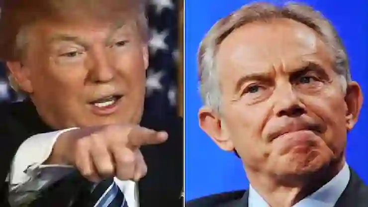 İngiltere’nin eski başbakanı Blair, ABD Başkanı Trump’la Beyaz Saray’da Gazze hakkında görüştü