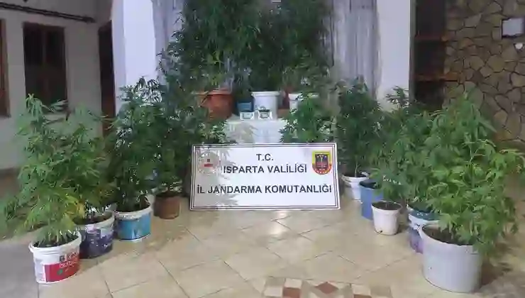 Isparta’da uyuşturucu operasyonu