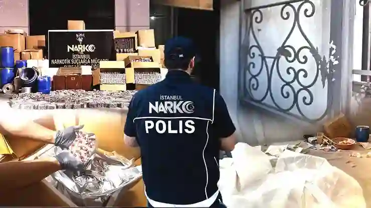 İstanbul ve Kocaeli’de uyuşturucu operasyonu: 3 milyon hap ele geçirildi!