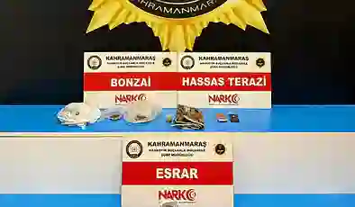 Kahramanmaraş’ta uyuşturucu operasyonu: 2 kişi tutuklandı