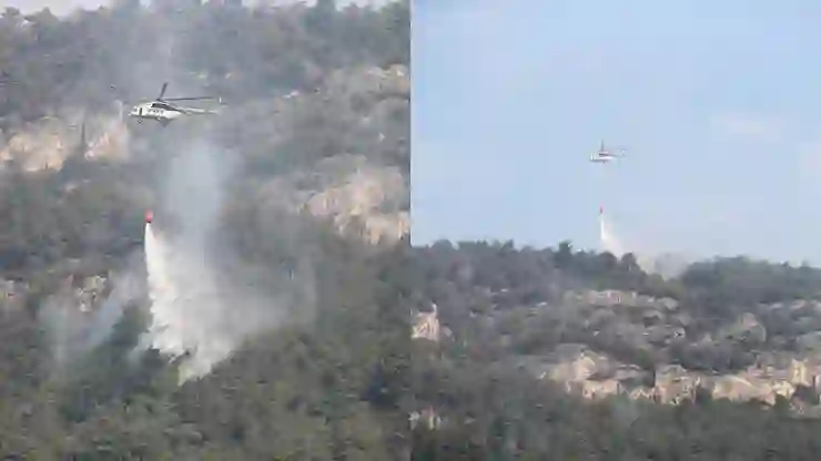 Karabük’te ormanlık alanda yeniden yangın çıktı; bir köy tedbir amaçlı tahliye edildi