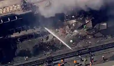 Kuzey Amerika’nın en büyük kömür fabrikasında patlama: Bir işçi öldü, 10 işçi yaralandı