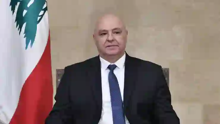 Lübnan Cumhurbaşkanı Avn: Lübnan’da silahlar yalnızca devletin elinde olacak
