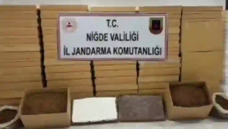 Niğde’de kaçakçılık operasyonu: 50 milyon TL’lik malzeme ele geçirildi