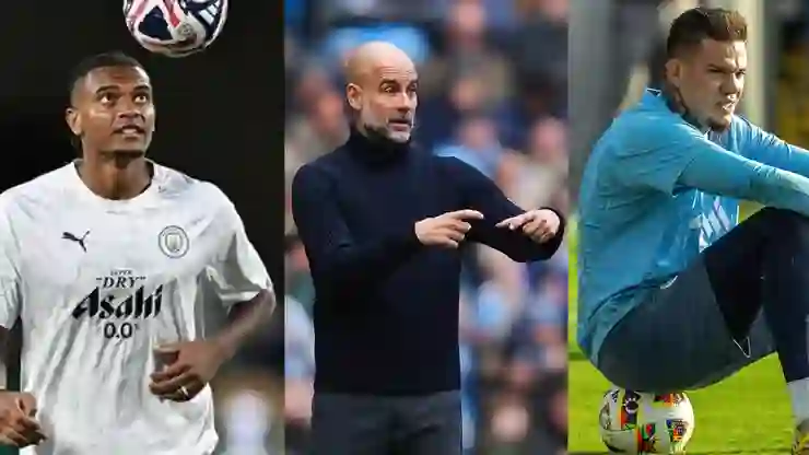 Pep Guardiola, adı Galatasaray ile anılan Ederson ve Manuel Akanji’nin geleceğiyle ilgili konuştu