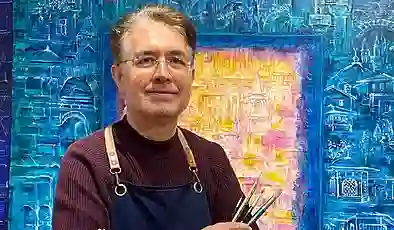 Ressam Cemal Toy’un “Kalp Hizası” sergisi 23 Ağustos’ta AKM’de açılacak