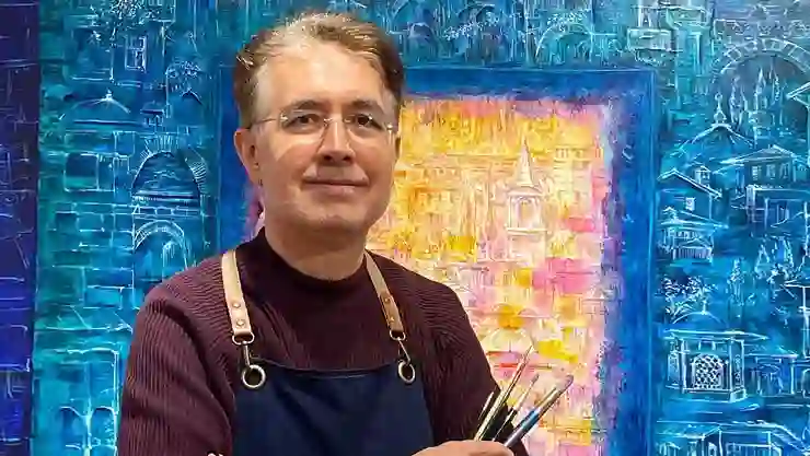 Ressam Cemal Toy’un “Kalp Hizası” sergisi 23 Ağustos’ta AKM’de açılacak