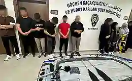 Tekirdağ’da 15 düzensiz göçmen yakalandı