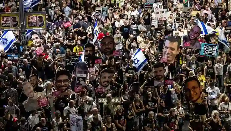 Tel Aviv’de protesto: “Netanyahu, yeter artık!”