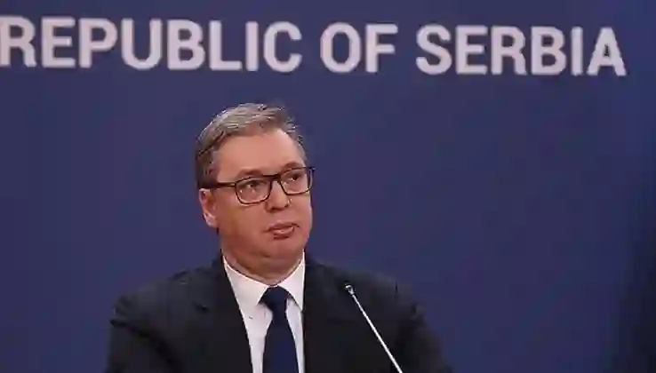Vucic’den protesto açıklaması: Ülkemiz büyük bir tehlike altında