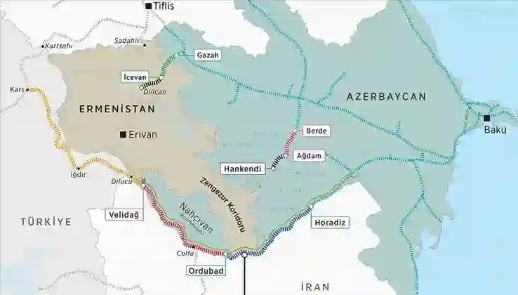 Zengezur Koridoru’nun önemi: Zengezur Koridoru nedir, nerede?