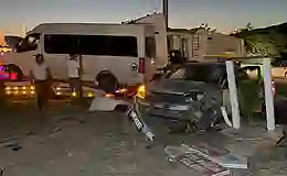 Adıyaman’da minibüs ile otomobil çarpıştı: 12 yaralı