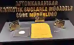 Afyonkarahisar’da uyuşturucu operasyonunda 3 tutuklama