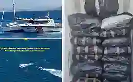 Bakan Yerlikaya: Muğla açıklarındaki teknede 210 kilo uyuşturucu ele geçirildi