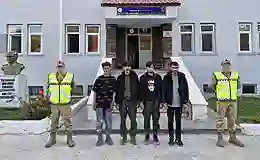 Bitlis’te 4 düzensiz göçmen yakalandı