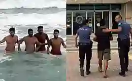 Boğulmaktan kurtarıldı, cezaevine gönderildi: 22 yıl hapis cezasıyla aranıyormuş