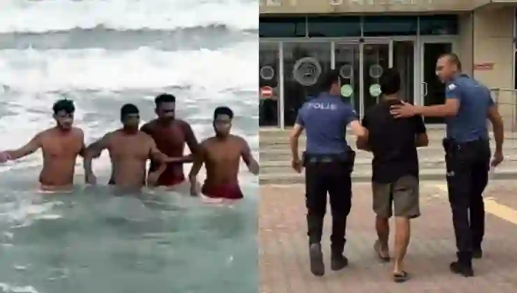 Boğulmaktan kurtarıldı, cezaevine gönderildi: 22 yıl hapis cezasıyla aranıyormuş