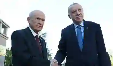 Cumhurbaşkanı Erdoğan ve Bahçeli’nin görüşmesi sona erdi