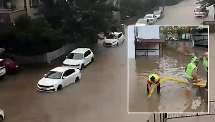 Dört ili sağanak yağış vurdu, su baskınları yaşandı