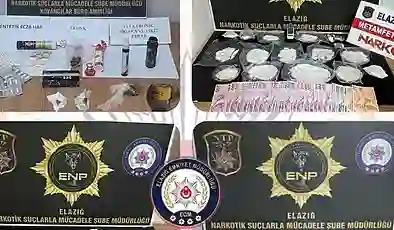 Elazığ’da uyuşturucu operasyonunda 16 tutuklama