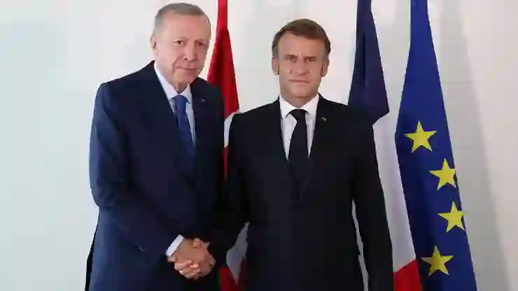 Erdoğan ve Macron, New York’ta bir araya geldi
