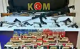 Erzincan’da silah operasyonu: 13 şüpheli yakalandı