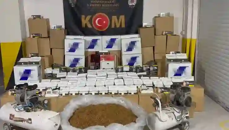 Eskişehir’de 315 kilogram kaçak tütün ele geçirildi