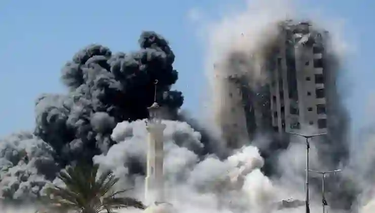 Gazze’de hedef yüksek katlı binalar: “Cehennemin kapıları açıldı”