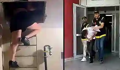 Gizli geçitli masaj salonuna polis baskını!