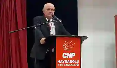 Hayrabolu Belediye Başkanı Tuncer Başoğlu CHP’den istifa etti
