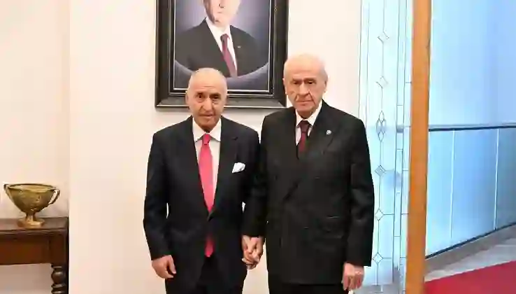 Hikmet Çetin’den Bahçeli’ye ziyaret