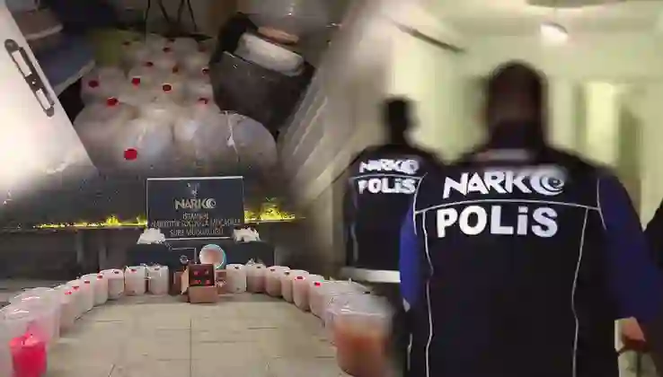 İstanbul’da narkotik operasyonu: 442 kilogram uyuşturucu yakalandı