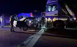 Kahramanmaraş’ta feci kaza: Üç kişi öldü