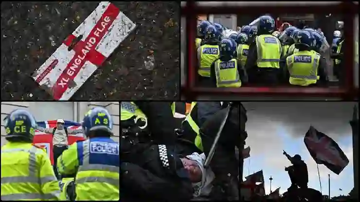 Londra’daki aşırı sağ eyleminde 26 polis yaralandı, 25 kişi gözaltına alındı