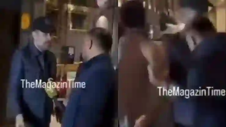 Magazin muhabiri Nejat İşler’e kafa attı!