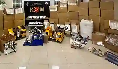 Manisa’da kaçakçılık operasyonu: 35 kişi yakalandı