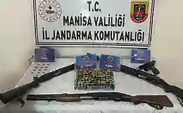 Manisa’da silah ve tarihi eser operasyonu
