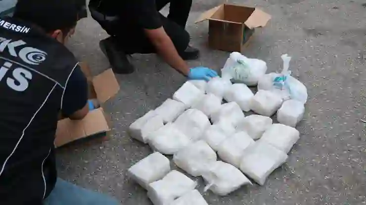 Mersin’de 31 kilo 550 gram sentetik uyuşturucu ele geçirildi